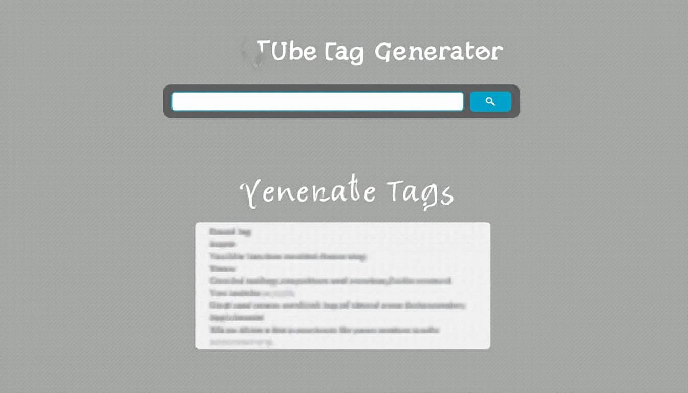discover the best tools to help you generate effective youtube tags to enhance your video visibility and reach. learn how to optimize your content with the right keywords and improve your channel's performance.